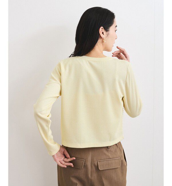 VIS「レースドッキングカーディガン」|カーディガン|