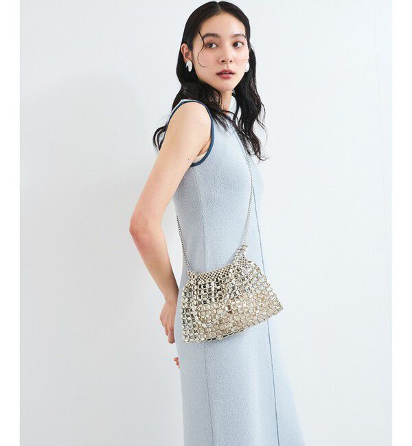 VIS「配色ニットタンクワンピース」|ワンピース|