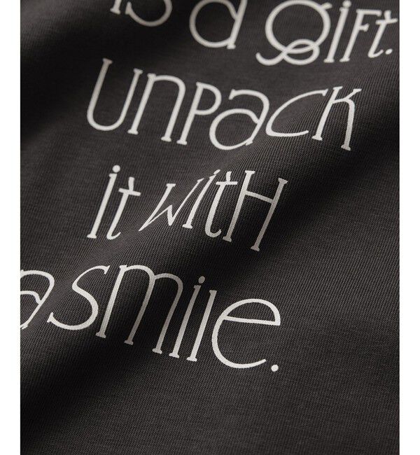 VIS「ロゴ＆フォトアソートプリントロンT」|Tシャツ・カットソー|