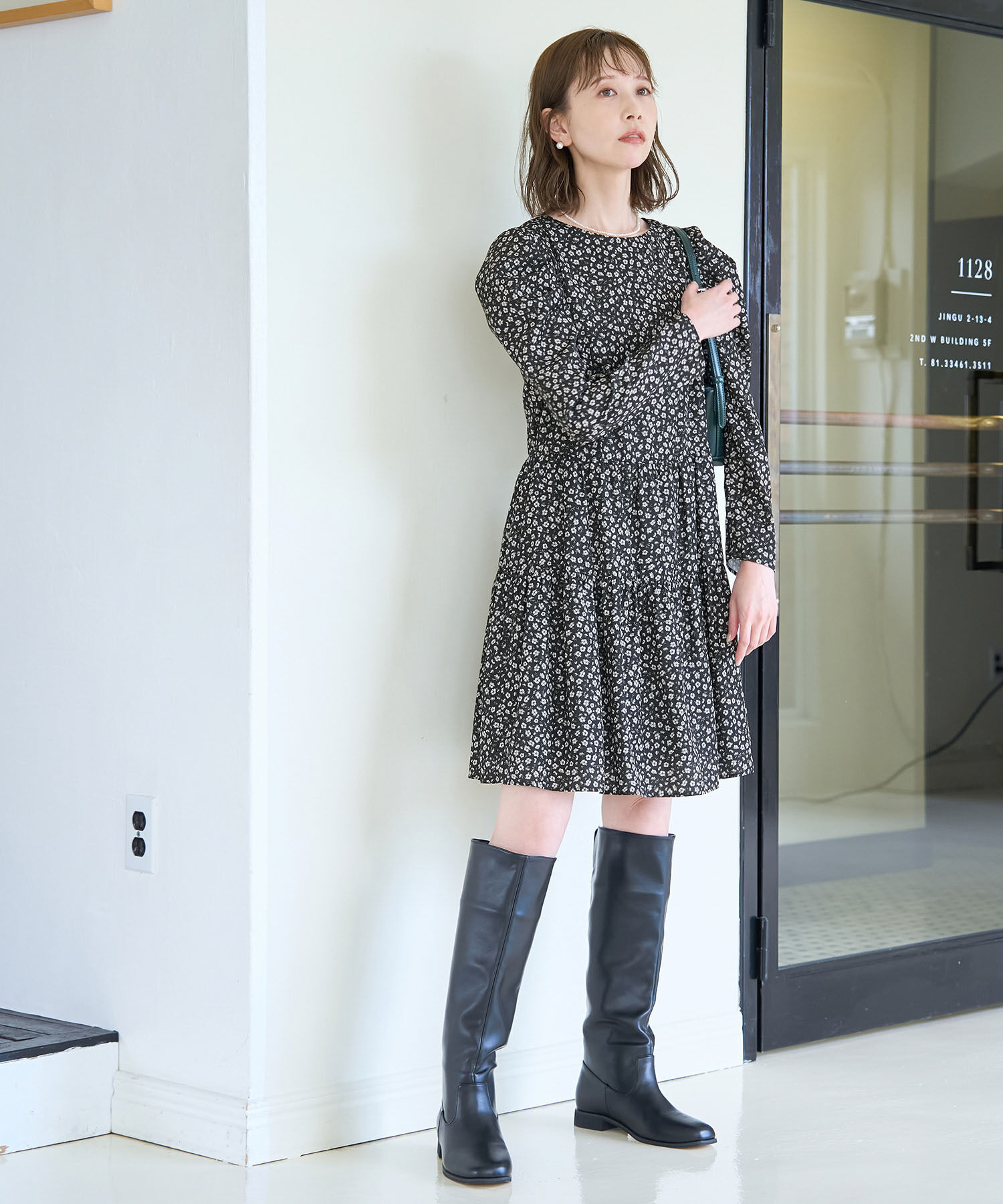 Rope&rsquo;Picnic「小花柄ワンピース/リンクコーデ」|ワンピース|