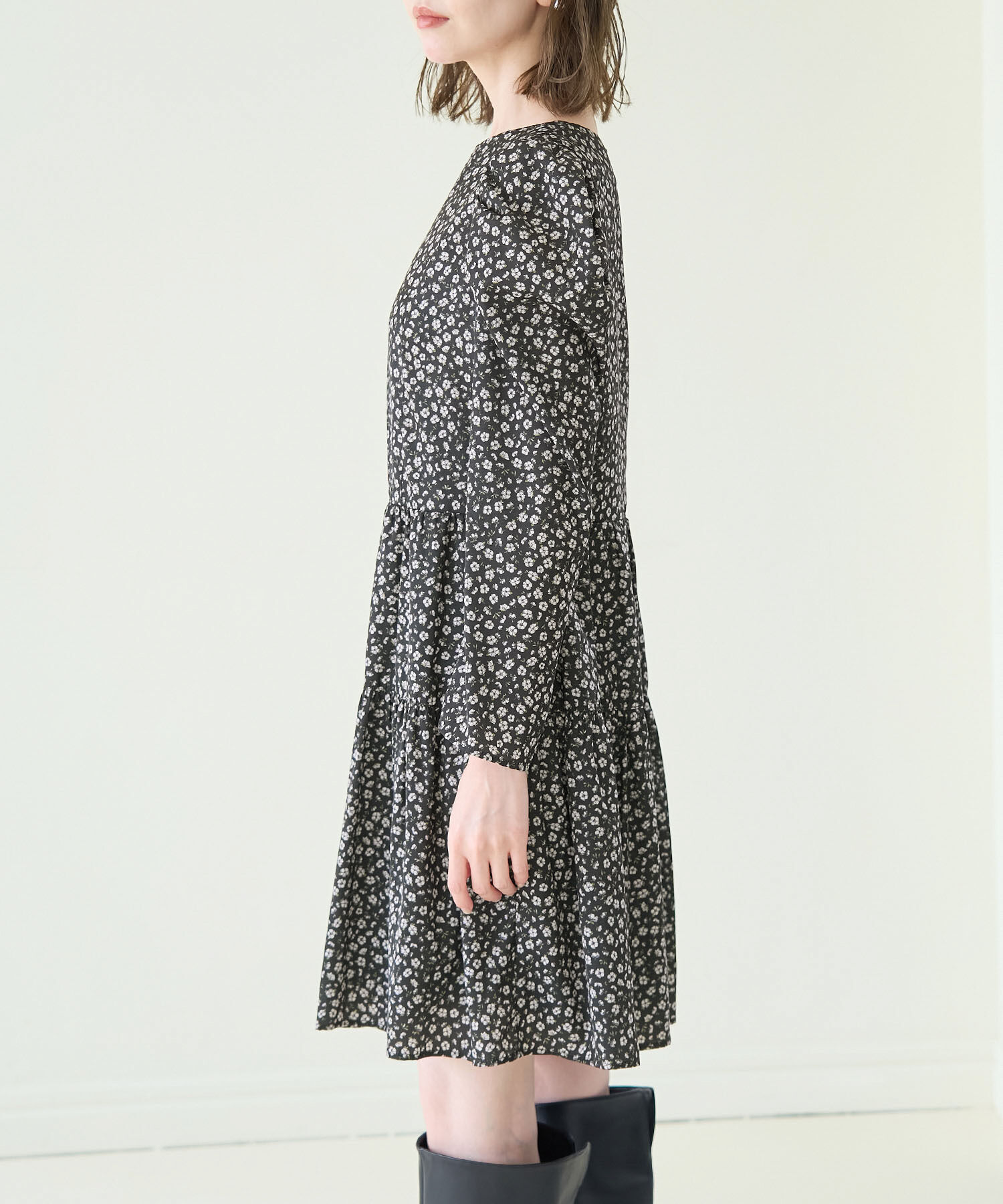 Rope&rsquo;Picnic「小花柄ワンピース/リンクコーデ」|ワンピース|