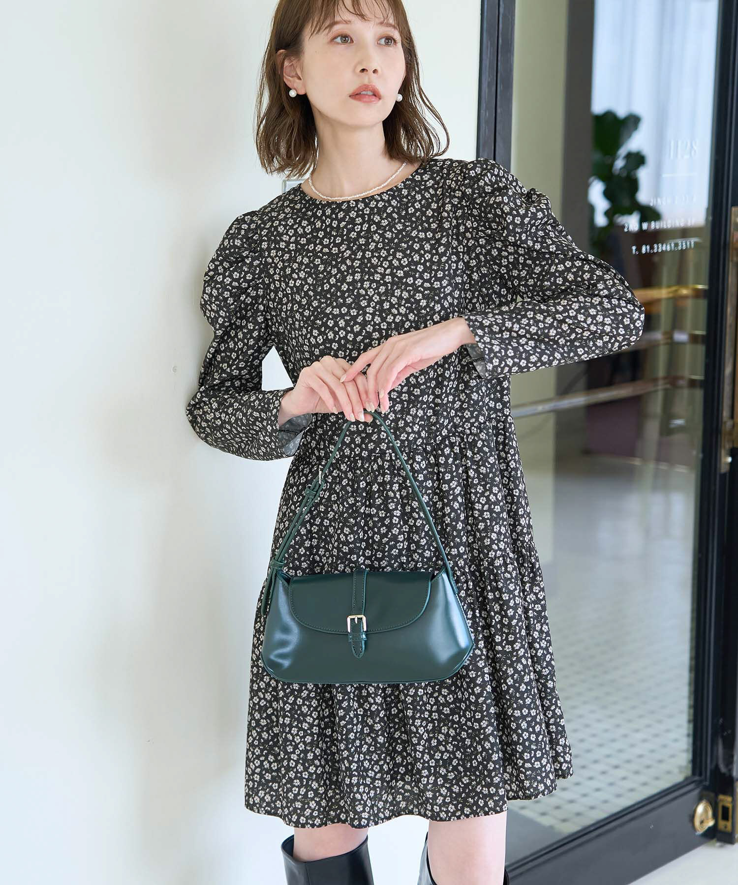 Rope&rsquo;Picnic「小花柄ワンピース/リンクコーデ」|ワンピース|