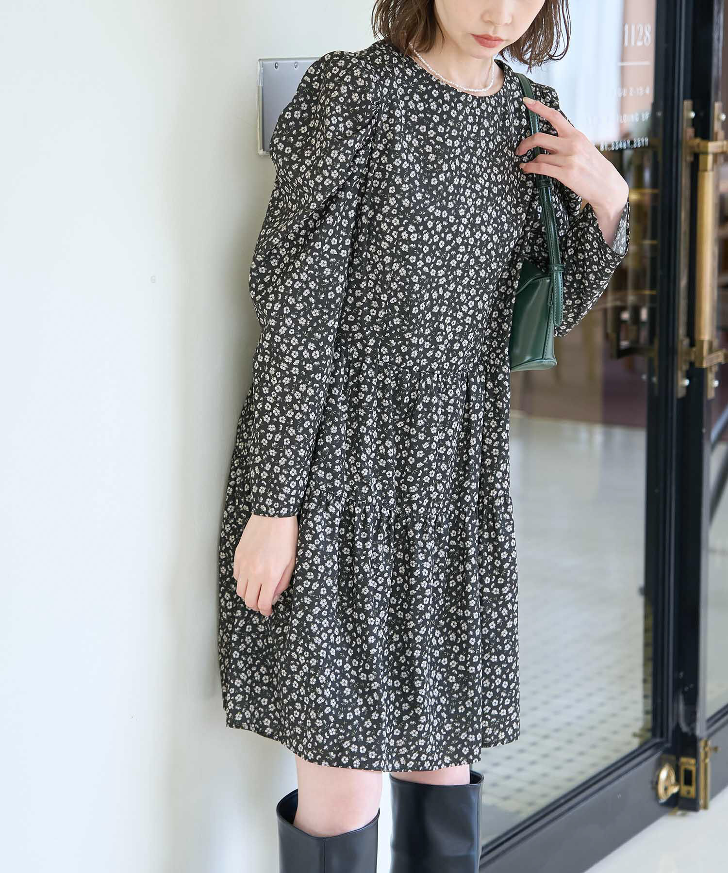 Rope&rsquo;Picnic「小花柄ワンピース/リンクコーデ」|ワンピース|