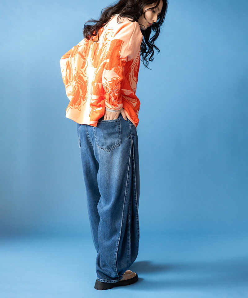  「ジャガードニットプルオーバー」|ニット・セーター|