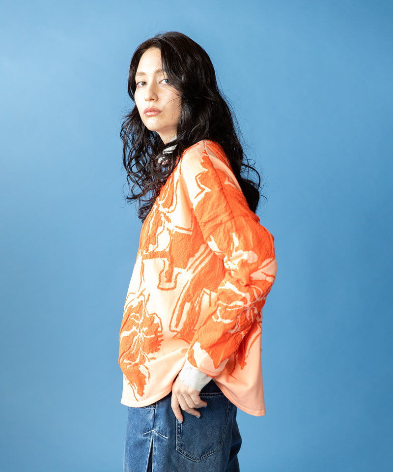  「ジャガードニットプルオーバー」|ニット・セーター|