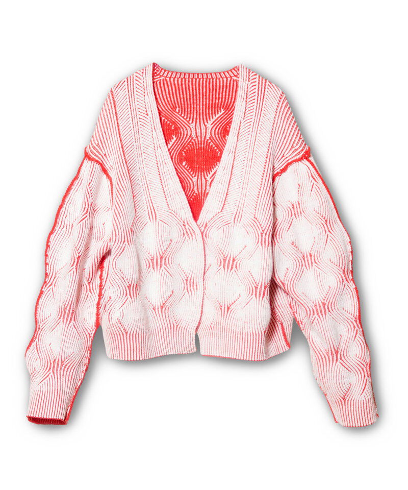  「リバーシブルニットカーディガン」|ニット・セーター|