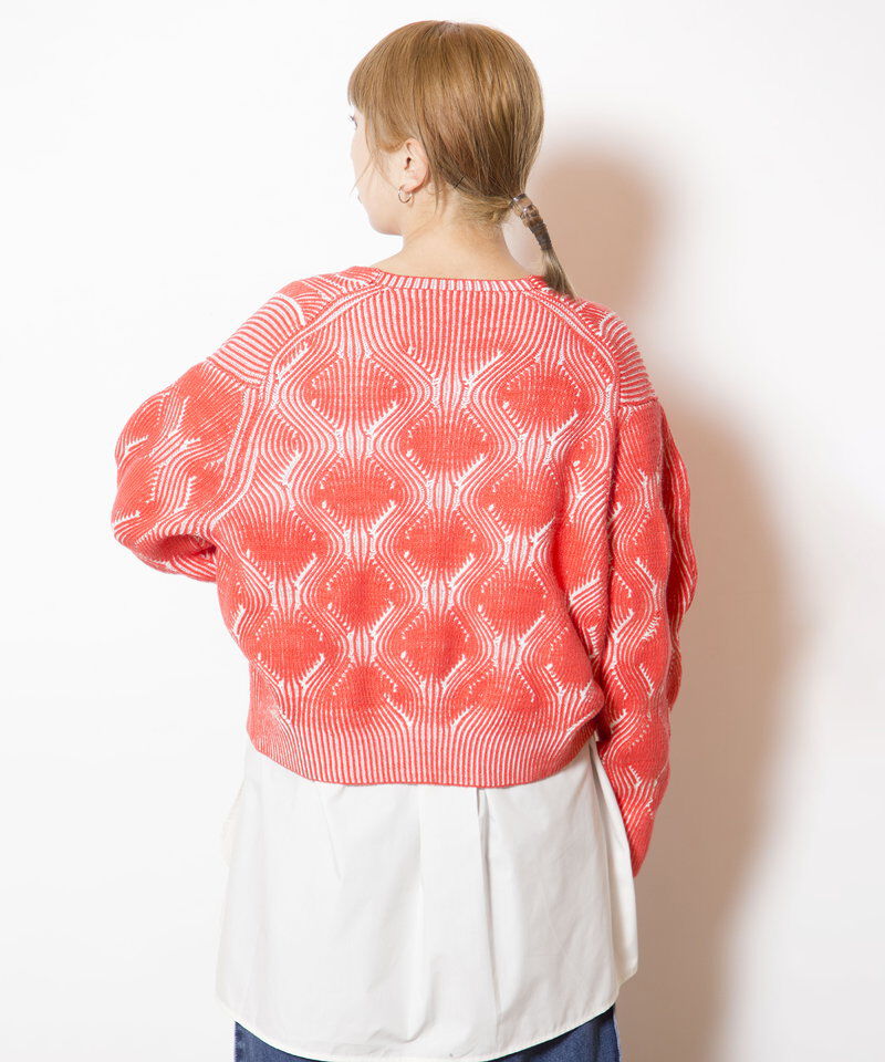  「リバーシブルニットカーディガン」|ニット・セーター|