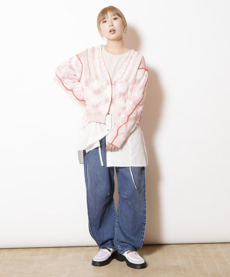  「リバーシブルニットカーディガン」|ニット・セーター|