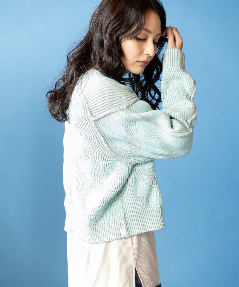  「リバーシブルニットカーディガン」|ニット・セーター|