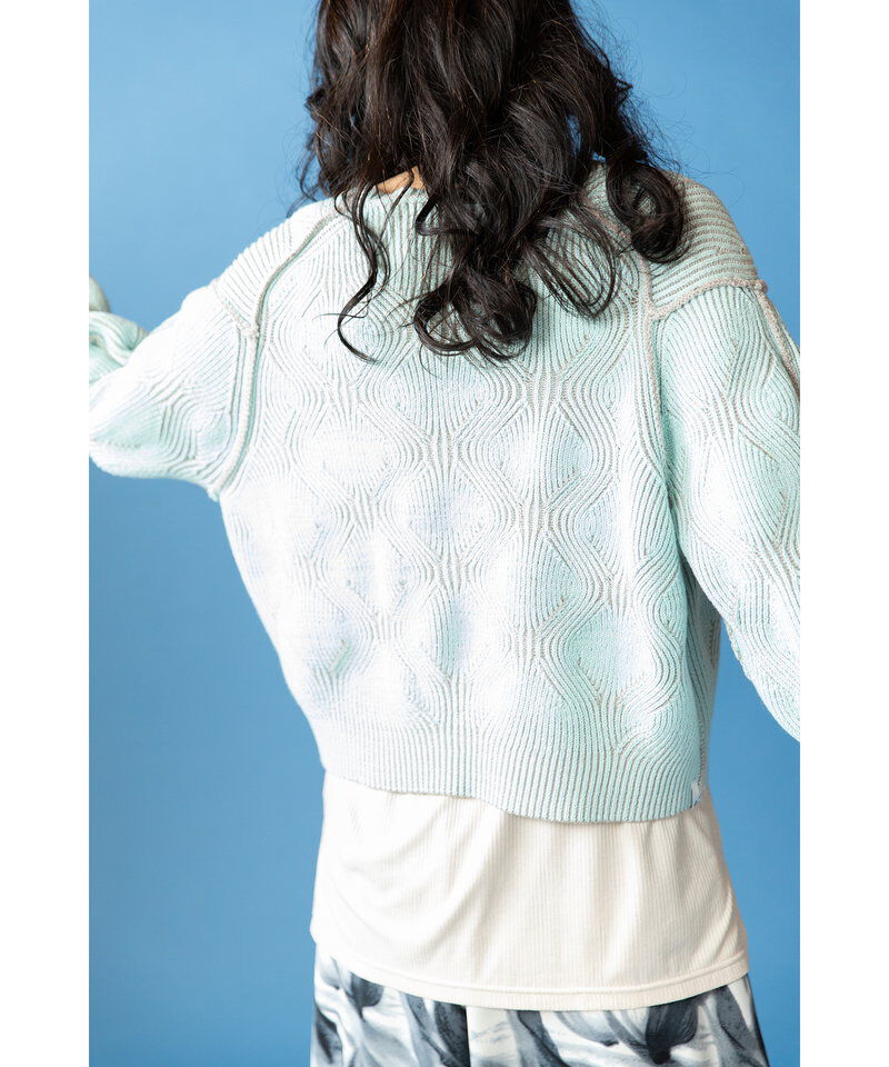  「リバーシブルニットカーディガン」|ニット・セーター|