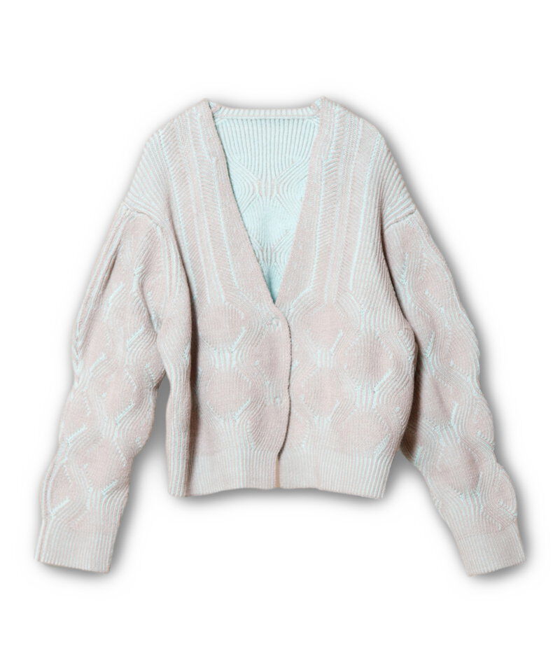  「リバーシブルニットカーディガン」|ニット・セーター|