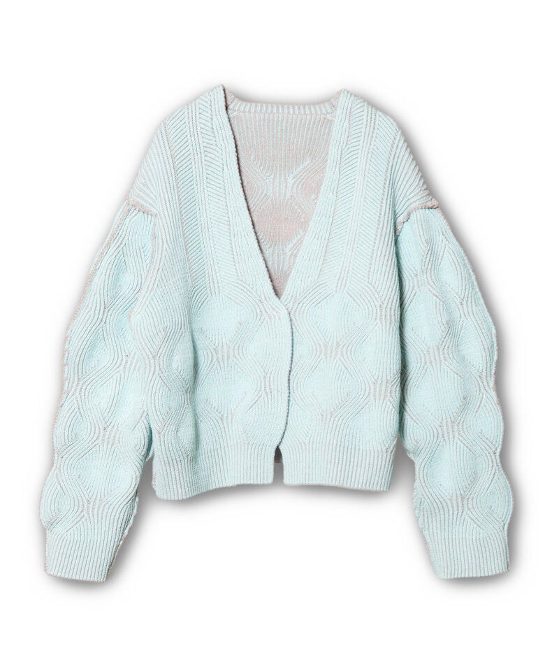  「リバーシブルニットカーディガン」|ニット・セーター|