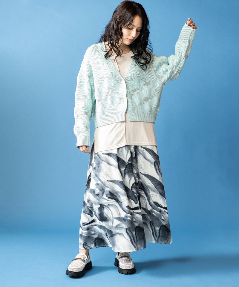  「リバーシブルニットカーディガン」|ニット・セーター|