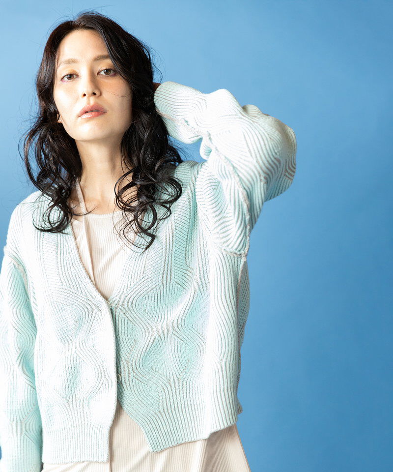  「リバーシブルニットカーディガン」|ニット・セーター|