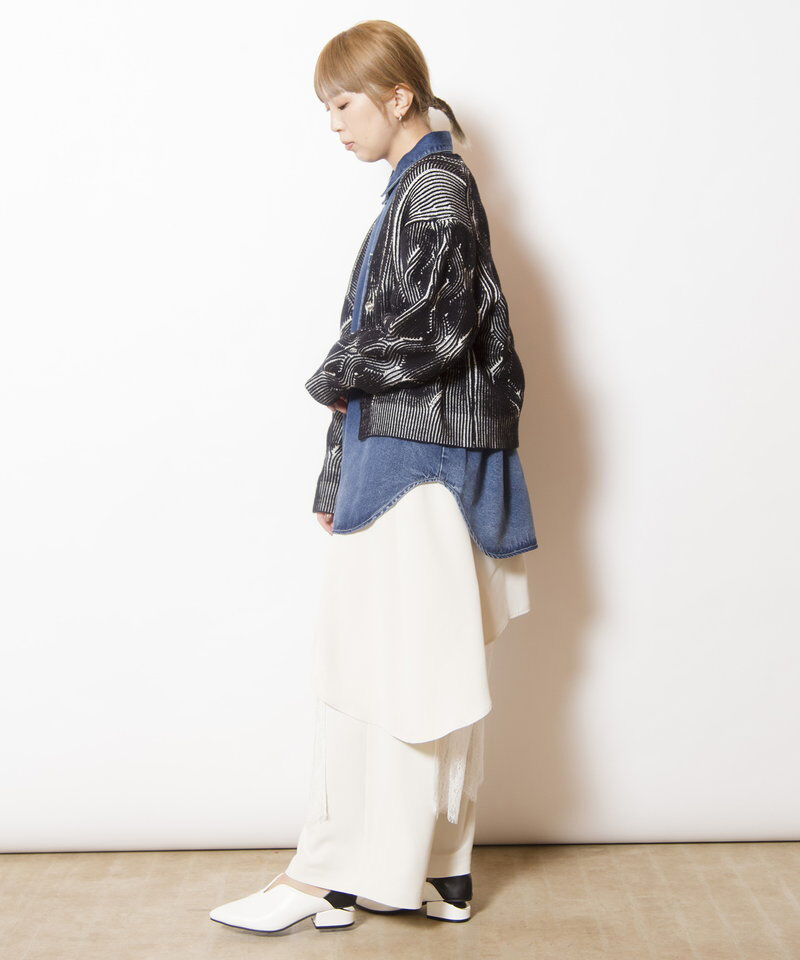  「リバーシブルニットカーディガン」|ニット・セーター|