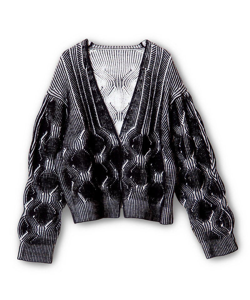  「リバーシブルニットカーディガン」|ニット・セーター|