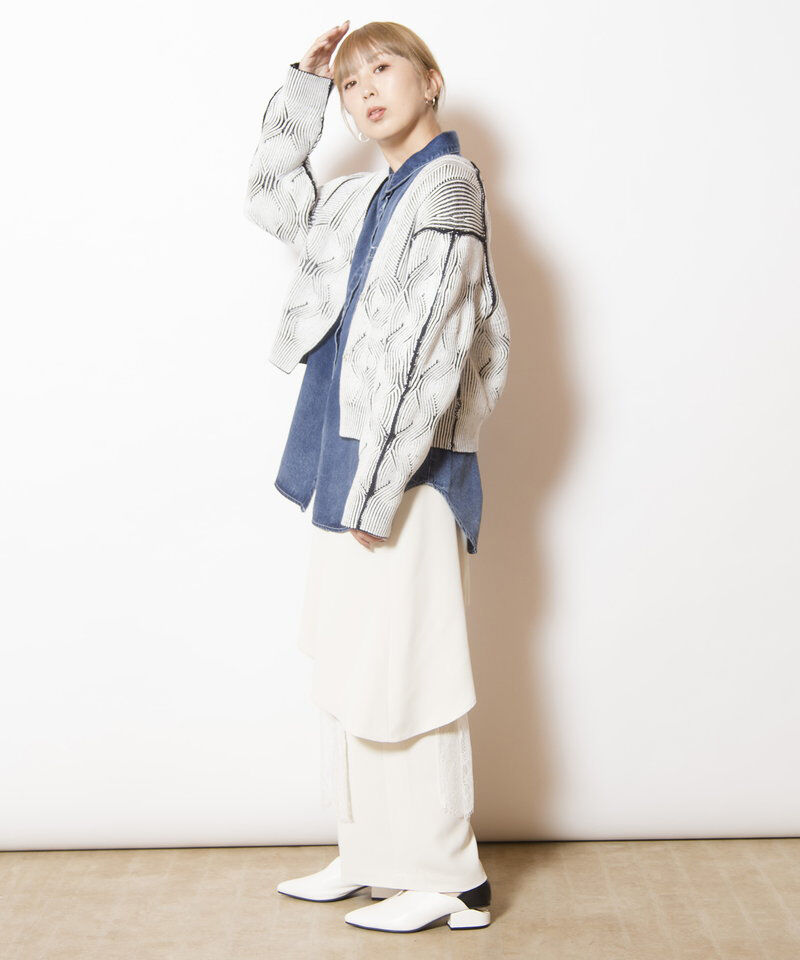  「レースレイヤードパンツ」|その他|