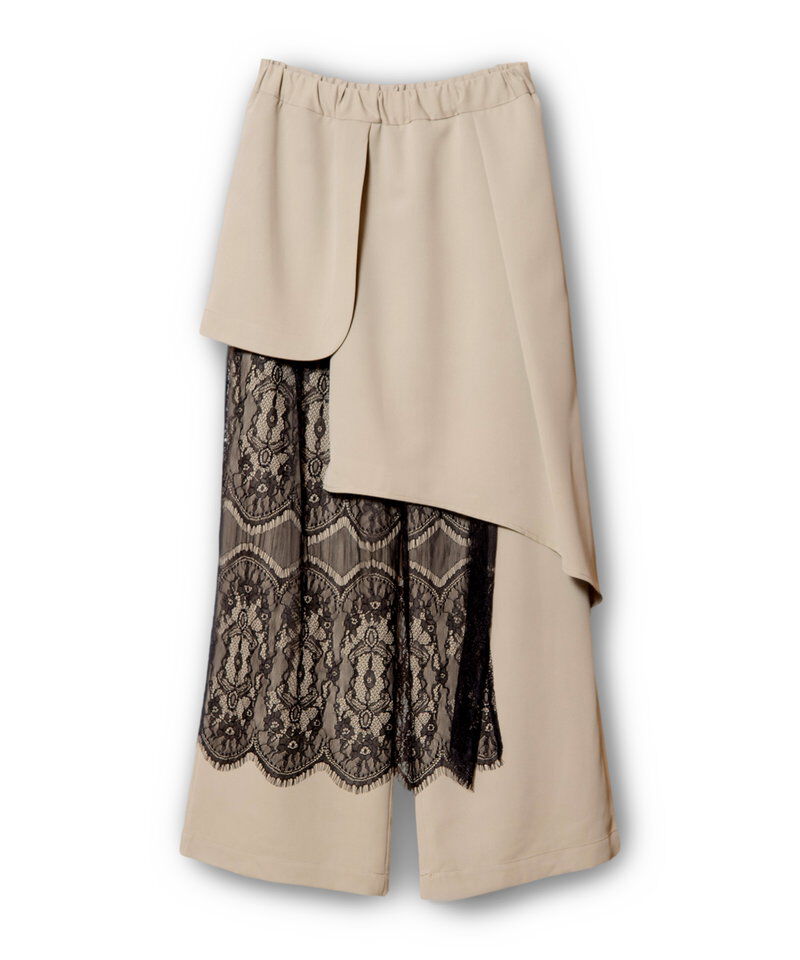  「レースレイヤードパンツ」|その他|