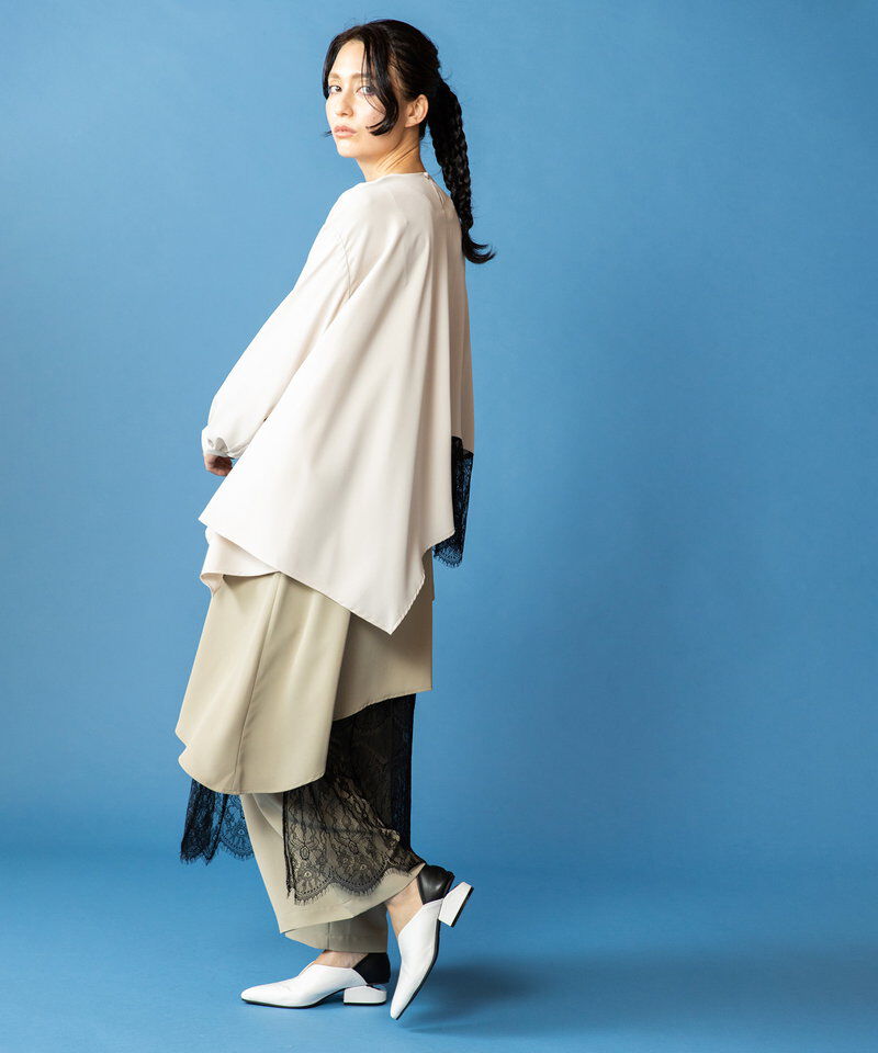  「レースレイヤードパンツ」|その他|