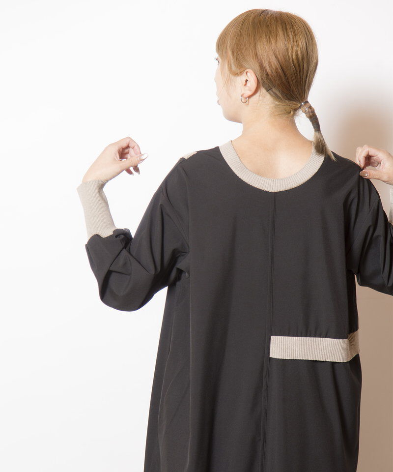  「2WAY配色切替ワンピース」|ワンピース|