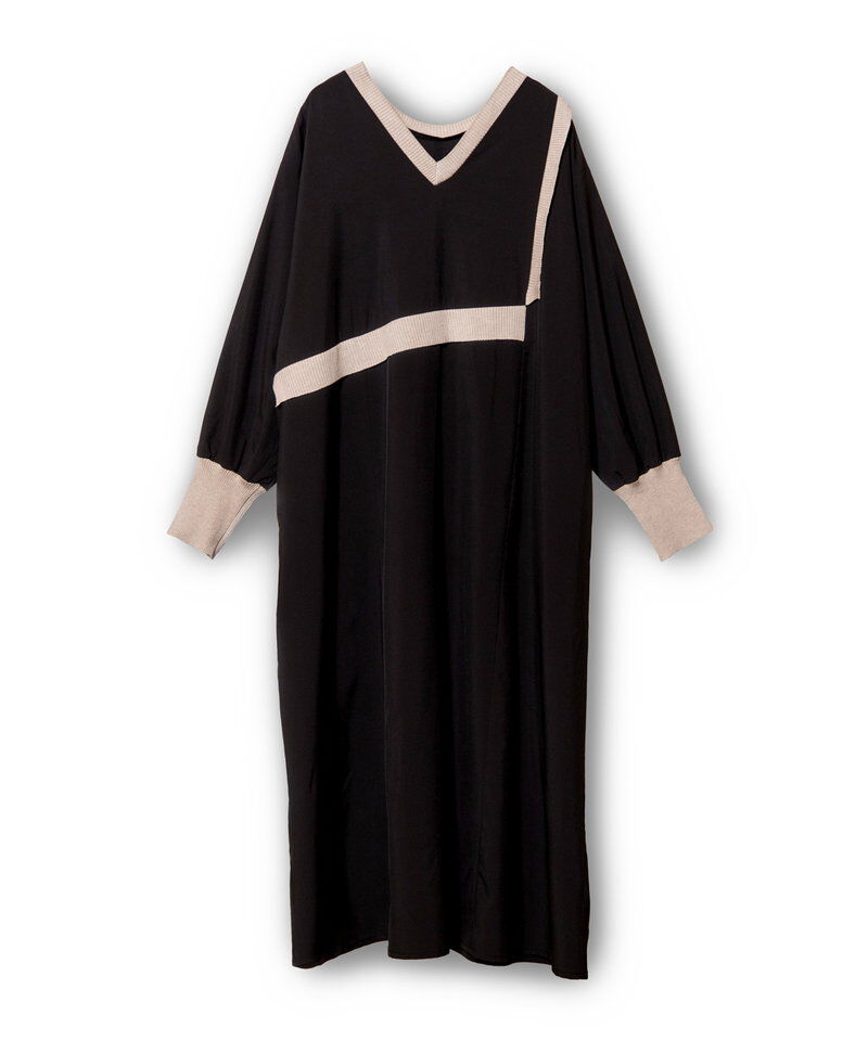  「2WAY配色切替ワンピース」|ワンピース|