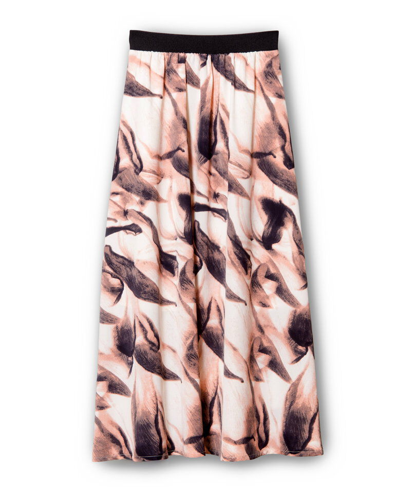  「プリントフレアースカート」|フレア|