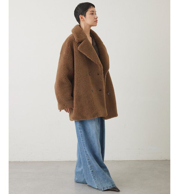 THE PAUSE「【THE PAUSE】ボアダブルコート」|その他|