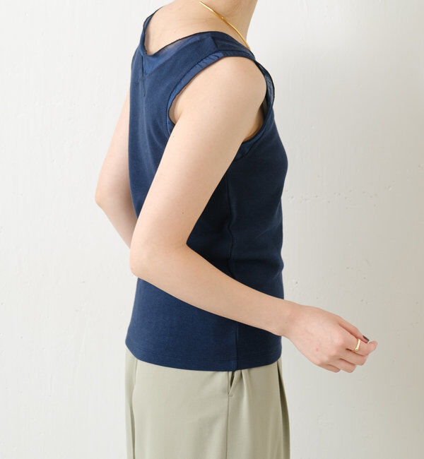  「Vネックタンクトップ」|Tシャツ・カットソー|
