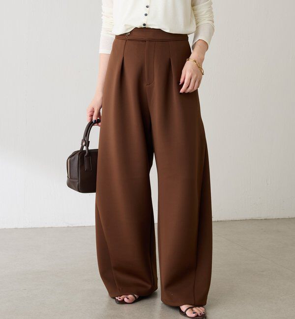  「裾切替ダンボールパンツ」|チノ|