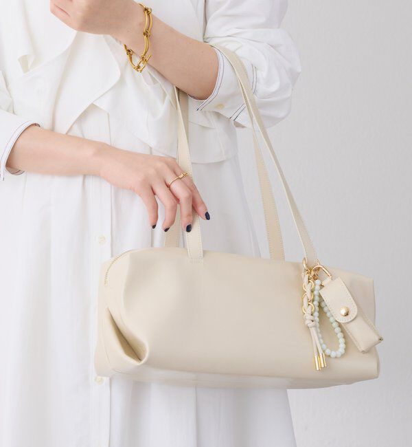  「【PAPILLONNER/パピヨネ】チャーム付きボストンバッグ」|トートバッグ|