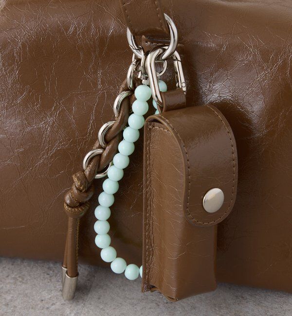  「【PAPILLONNER/パピヨネ】チャーム付きボストンバッグ」|トートバッグ|