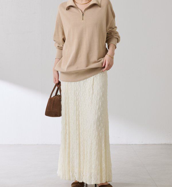  「ハーフジップスウェット」|Tシャツ・カットソー|