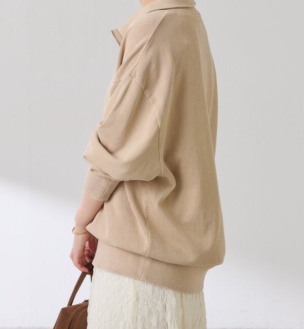  「ハーフジップスウェット」|Tシャツ・カットソー|