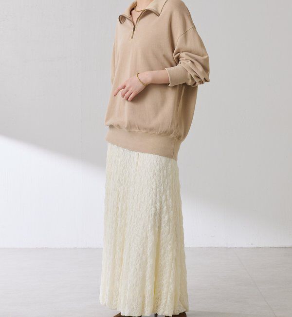  「ハーフジップスウェット」|Tシャツ・カットソー|