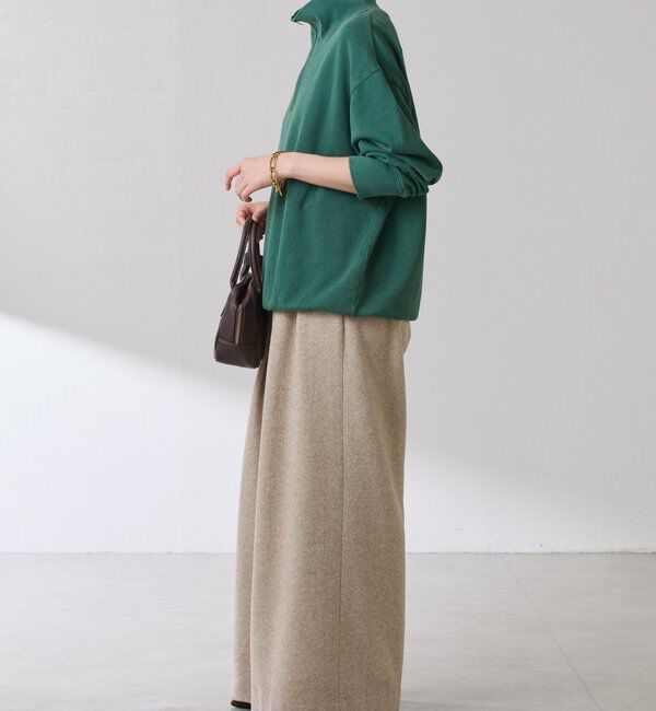  「ハーフジップスウェット」|Tシャツ・カットソー|