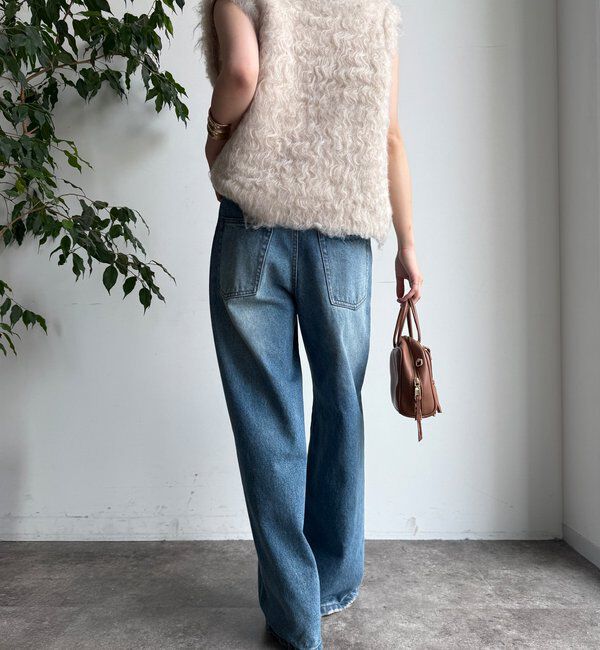  「【完売サイズ再販開始！】ワイドデニム」|デニム|