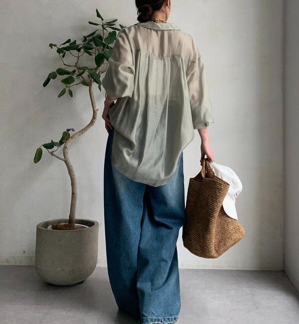  「【完売サイズ再販開始！】ワイドデニム」|デニム|