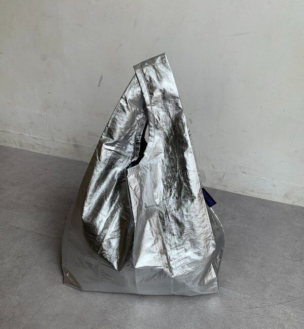  「25HO BABY BAGGU メタリック」|トートバッグ|シルバー