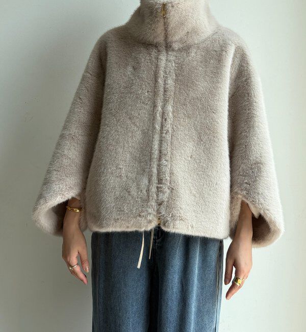  「フェイクファーリバーシブルコート」|その他|