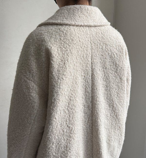  「【WEB限定】ボアダウンダブルテーラードコート」|その他|