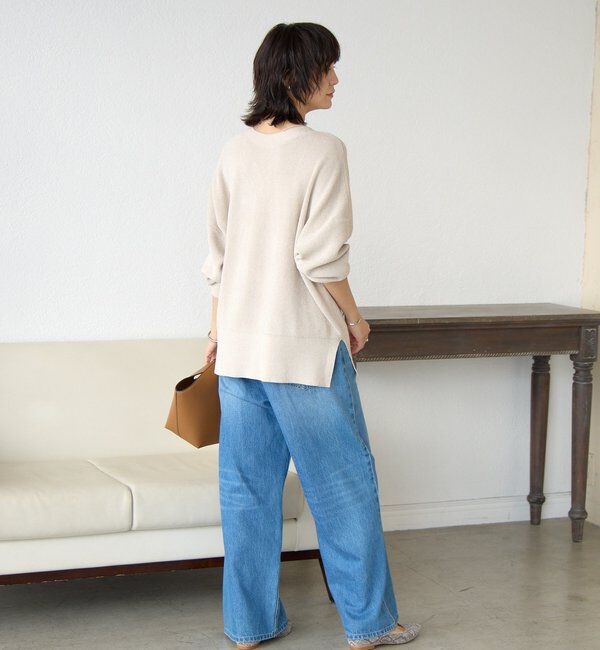  「【上品な輝き】ラメモール2WAYカーデ」|ニット・セーター|