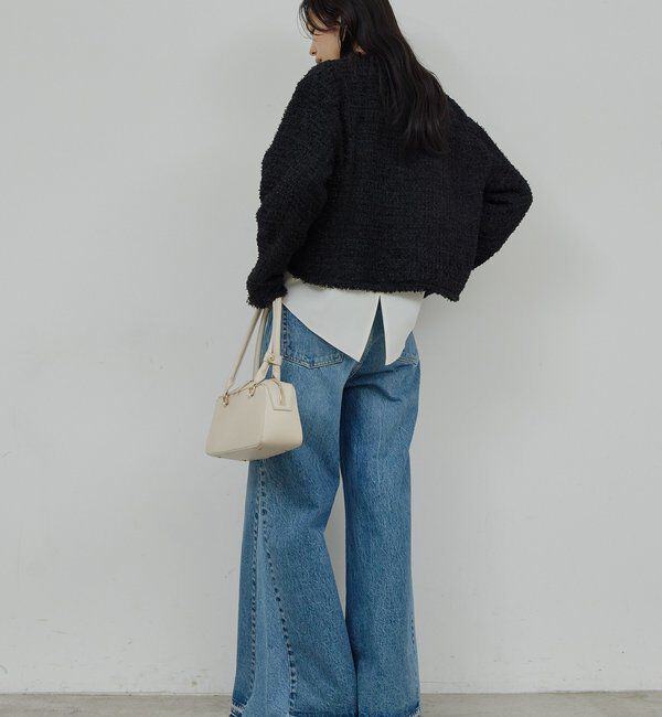  「【手洗い可】ツイードショートジャケット」|その他|