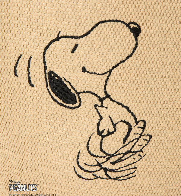  「【再値下げ】《PEANUTS&times;russetコラボ》カゴトートバッグ大」|トートバッグ|