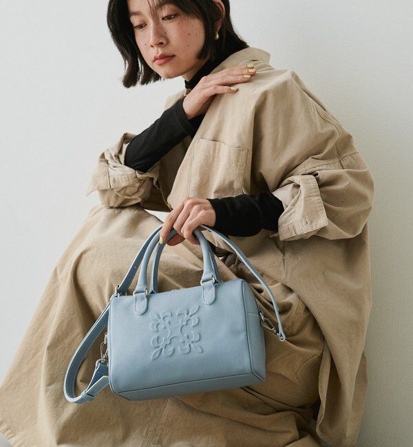  「《composition》レザー2WAYミニボストンバッグ」|ボストンバッグ|