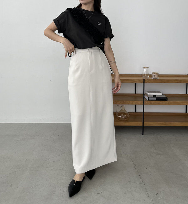 「【お気に入り累計2万超え/全骨格◎/低身長サイズ】マキシIラインスカート」|スカート|
