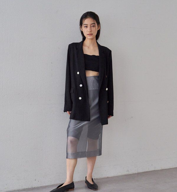  「【26SS予約】4WAYダブルレイヤードスカート」|スカート|