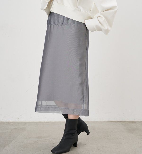 「【26SS予約】4WAYダブルレイヤードスカート」|スカート|