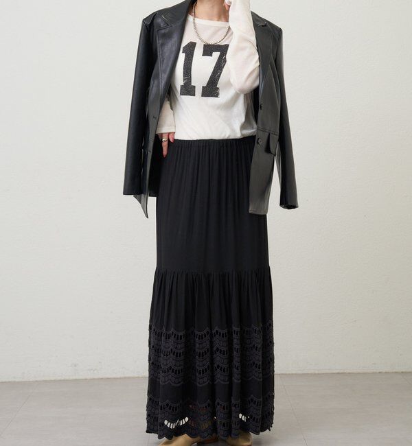  「スカラップレーススカート」|スカート|