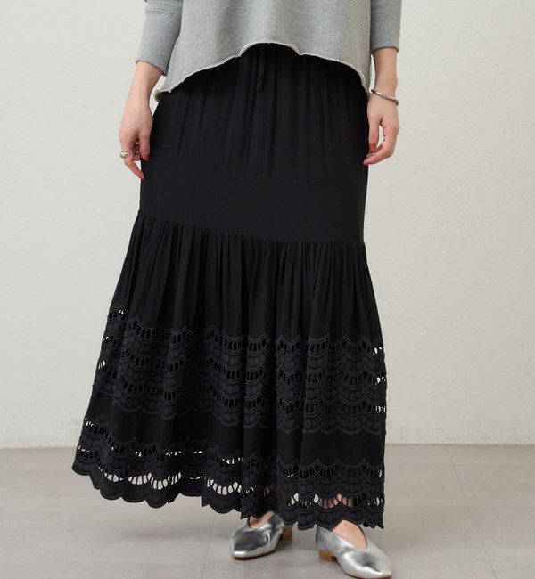  「スカラップレーススカート」|スカート|