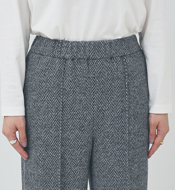 collex「ジャガードヘリンボーンセミワイドパンツ」|その他|